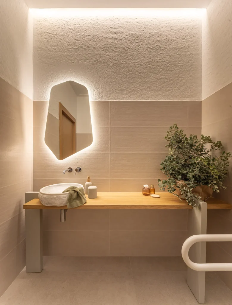 Reportaje de fotografía de interiorismo y arquitectura para el centro de estética Lina Artero en Lorca por José Filemón fotografía Murcia.
